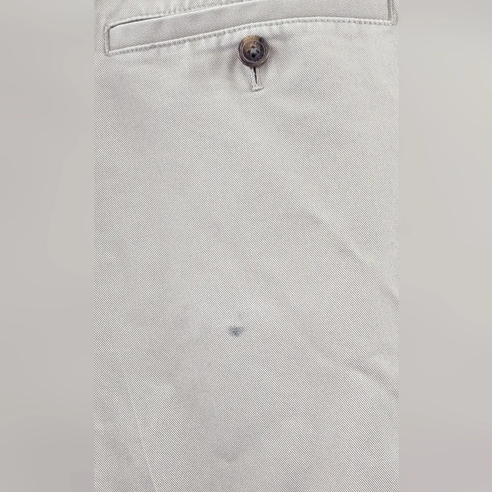 Brooks Brothers Clark Advantage Chino Pants Stretch Straight Fit 38x32 Flaws